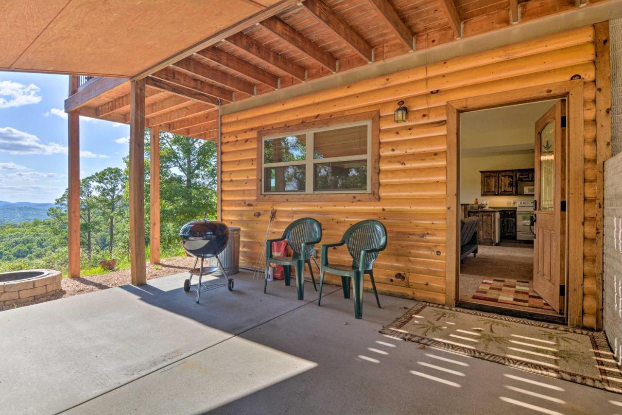 Spacious Log Cabin With Fire Pit And Game Room! 尤里卡斯普林斯 外观 照片